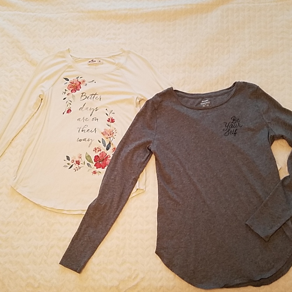 Hollister and Old Navy Long Sleeves